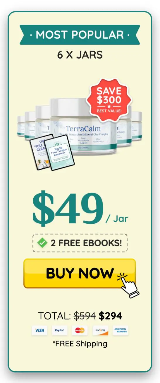 Buy TerraCalm 6 bottles