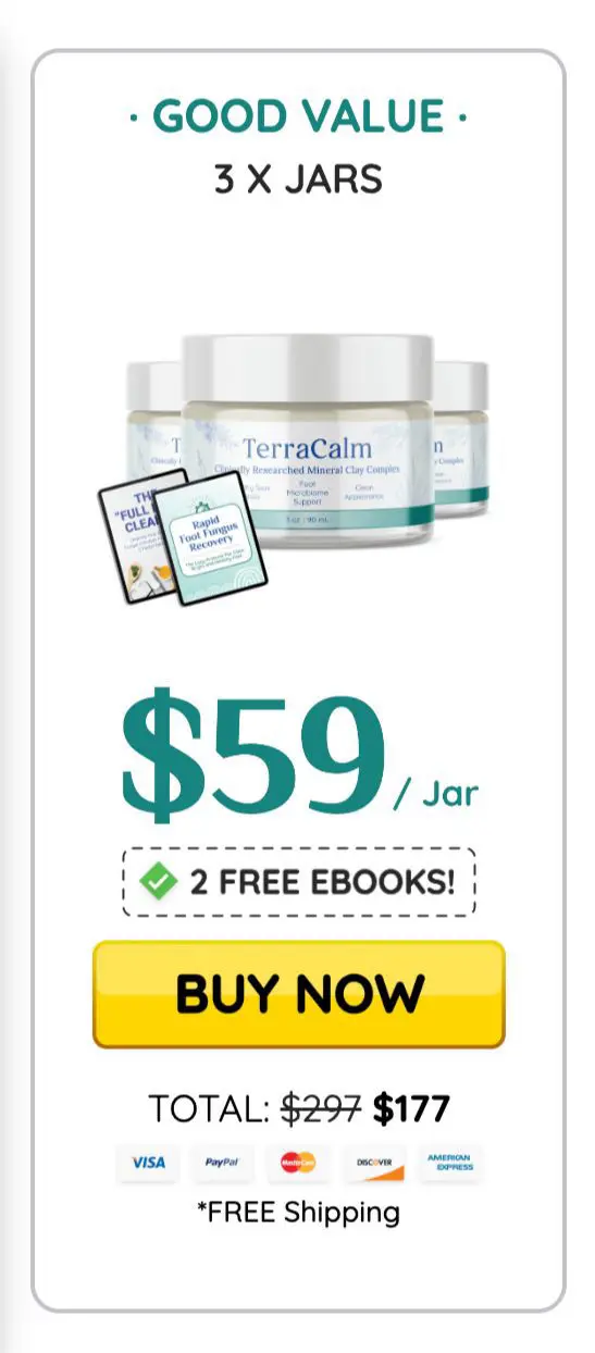 Buy TerraCalm 3 bottles